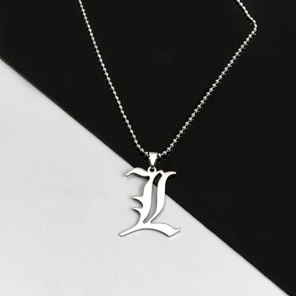 COLAR DO L DE DEATH NOTE