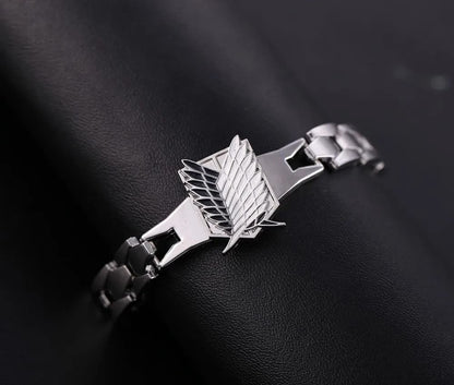 BRACELETE EXCLUSIVO DE ATTACK ON TITAN UNISSEX
