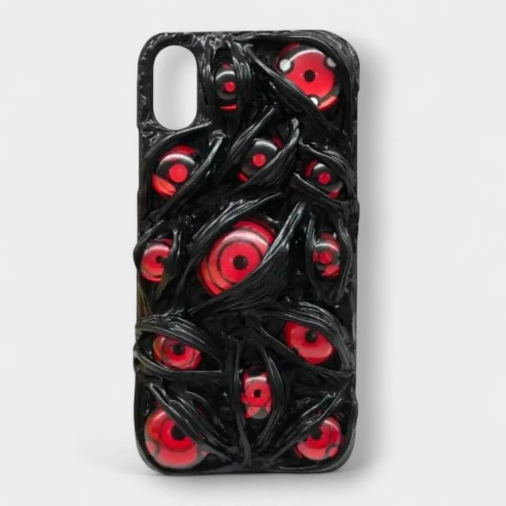CAPINHA DE IPHONE REALISTA DO SHARINGAN