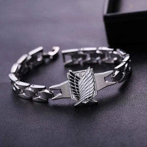 BRACELETE EXCLUSIVO DE ATTACK ON TITAN UNISSEX