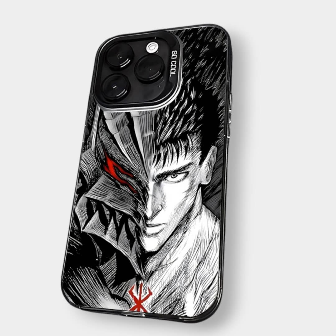 CAPINHA DE IPHONE GUTS MEIO A MEIO METALIZADO