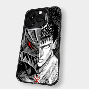 CAPINHA DE IPHONE GUTS MEIO A MEIO METALIZADO