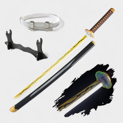 KATANA COM LED DE DEMON SLAYER EXCLUSIVA