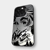 CAPINHA DE IPHONE TANJIRO NICE METALIZADO