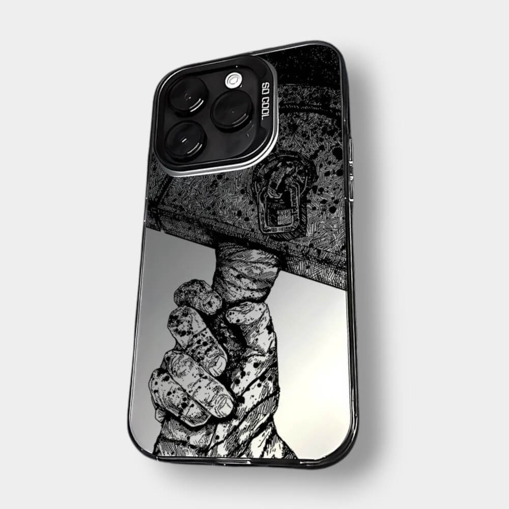 CAPINHA DE IPHONE ESPADA BERSERK METALIZADO