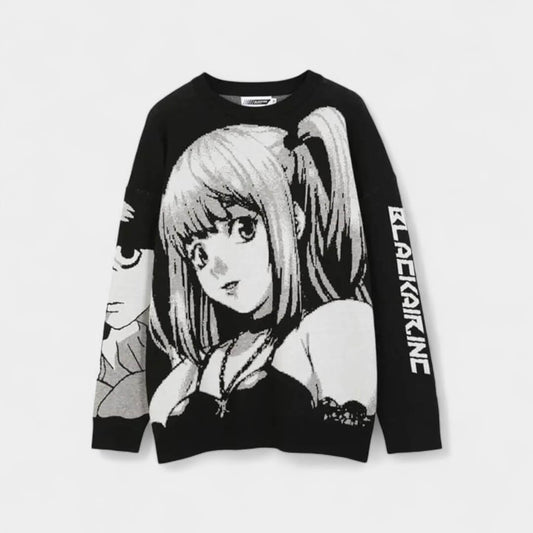 SUÉTER EXCLUSIVOS DA MISA DEATH NOTE