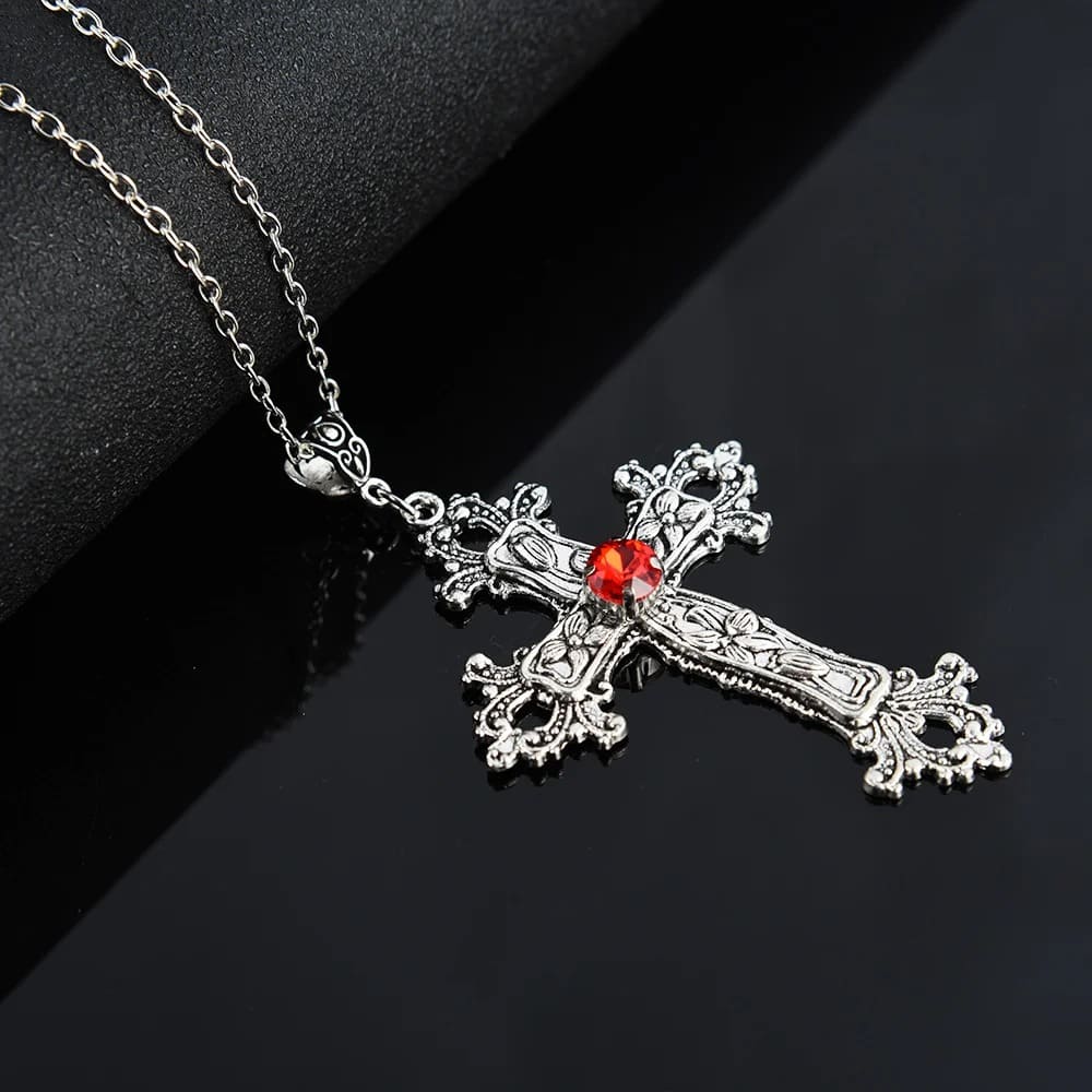 COLAR DE CRUZ DA MISA AMANE DEATH NOTE