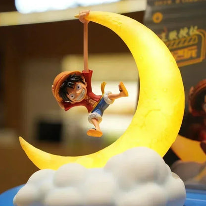 LUMINÁRIA ACTION FIGURE LUFFY MOON LIGHT