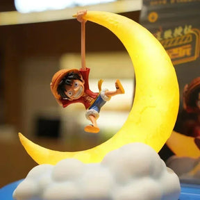 LUMINÁRIA ACTION FIGURE LUFFY MOON LIGHT