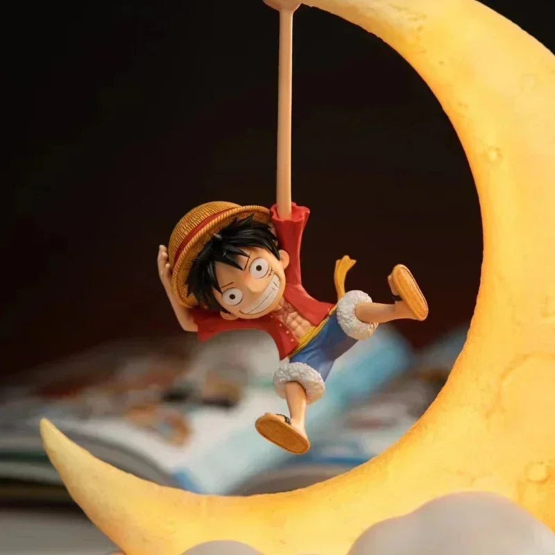 LUMINÁRIA ACTION FIGURE LUFFY MOON LIGHT