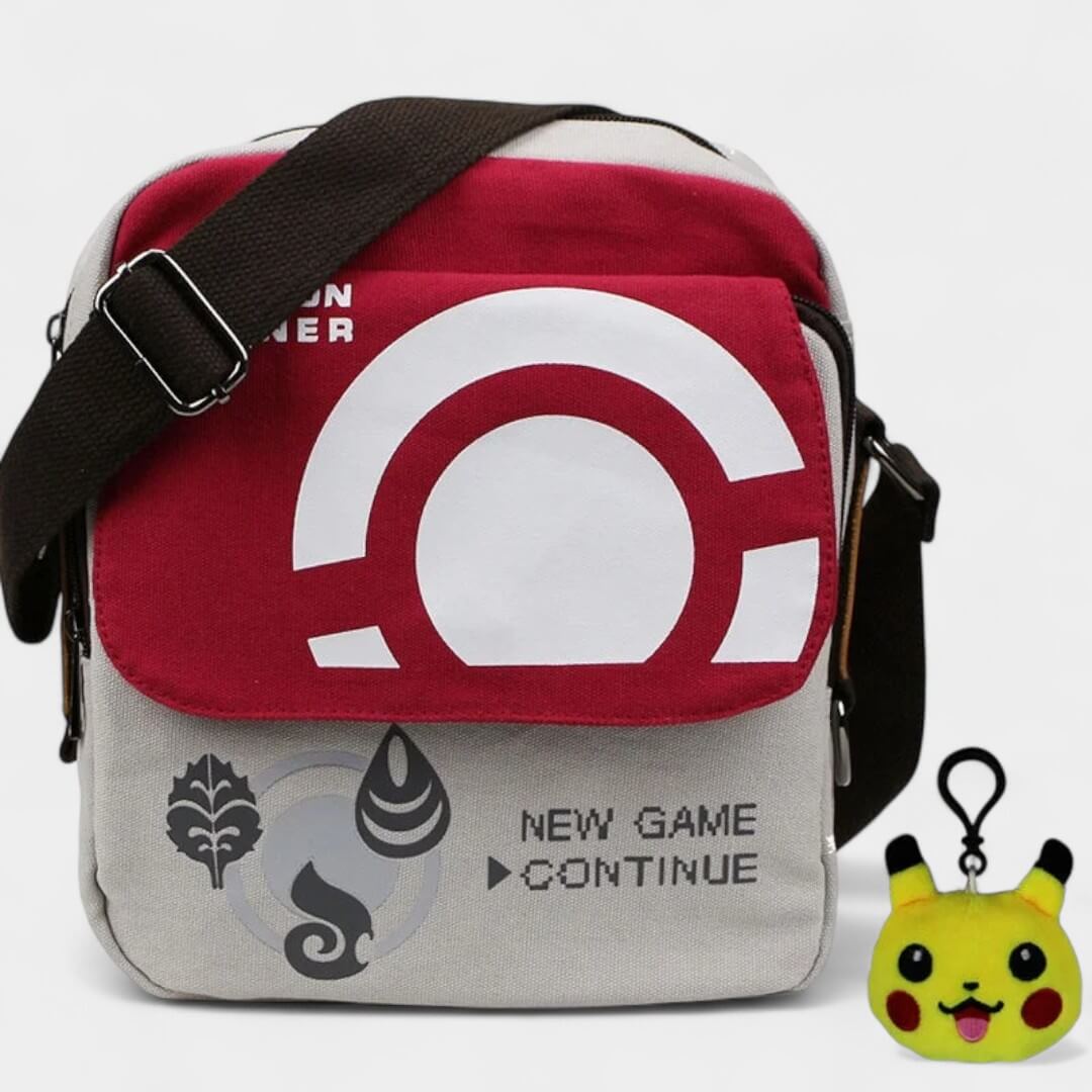 POCHETE DE LADO TRANSVERSAL POKÉMON POKÉ BOLA