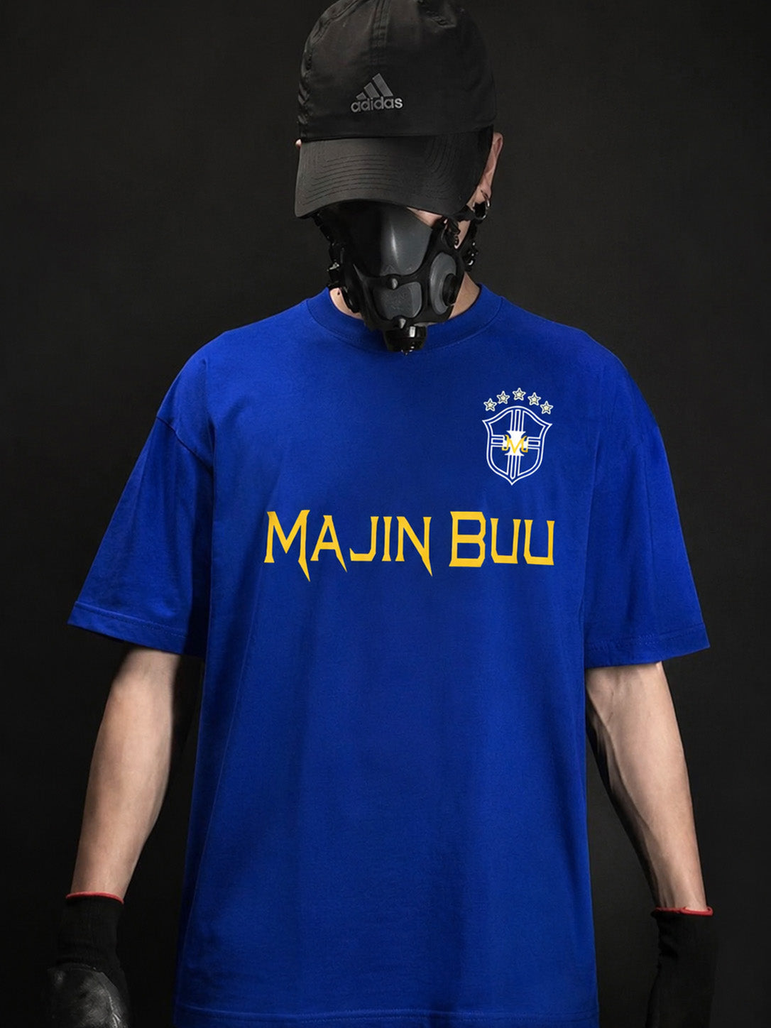 CAMISETA OVERSIZED PREMIUM MAJIN BUU X BRASIL