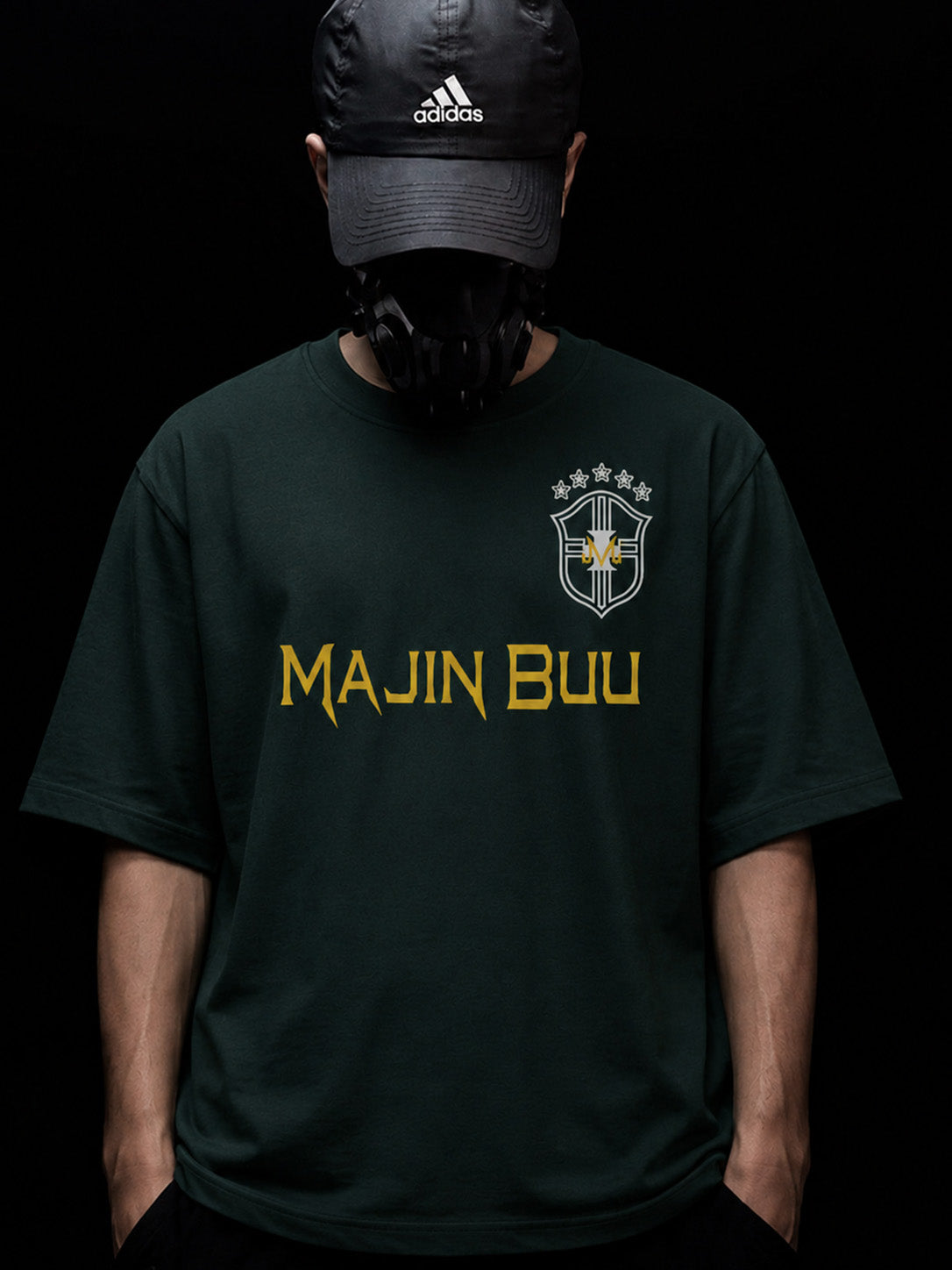 CAMISETA OVERSIZED PREMIUM MAJIN BUU X BRASIL