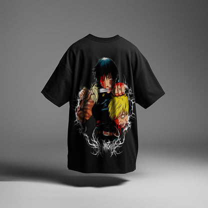 CAMISETA OVERSIZED PREMIUM JUJUTSU KAISEN MAKI