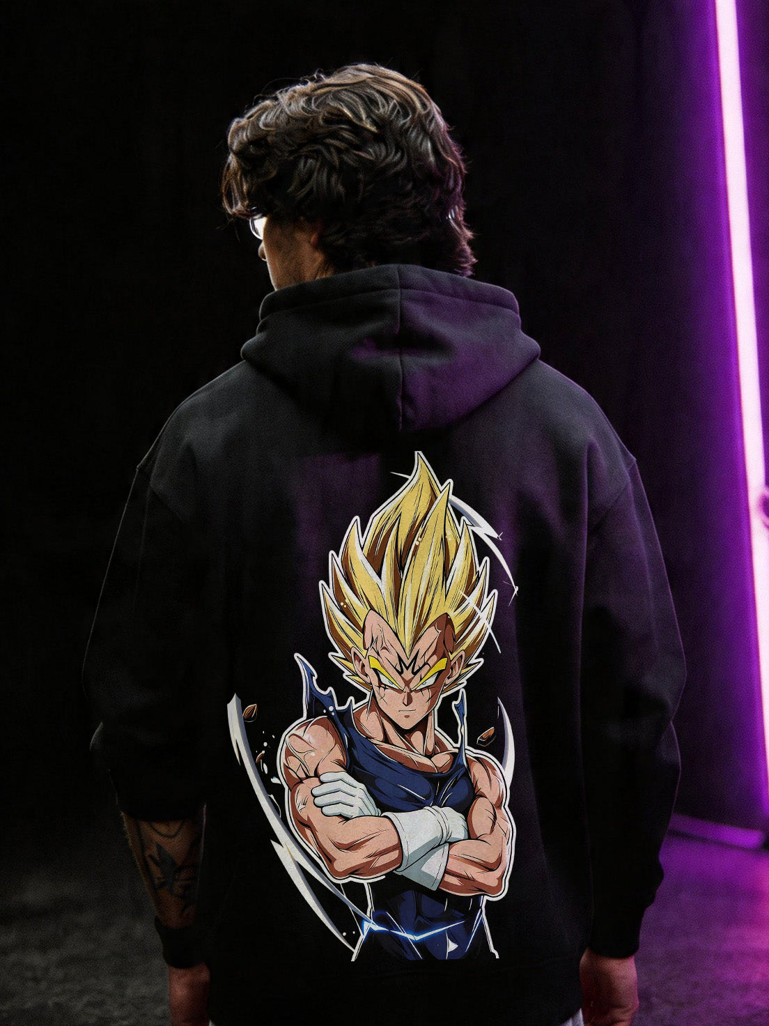 MOLETOM PREMUIM VEGETA DRAGON BALL