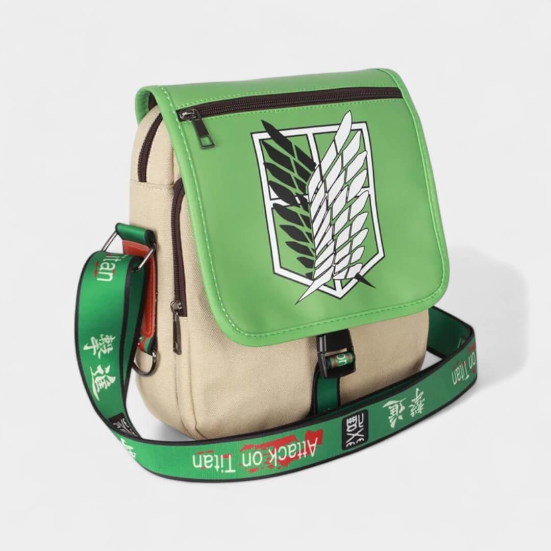 POCHETE DE LADO TRANSVERSAL ATTACK ON TITAN