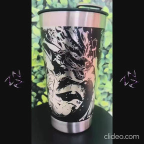 COPO TÉRMICO EXCLUSIVO FEITO A LASER LUFFY ONE PIECE