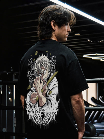 CAMISETA OVERSIZED PREMIUM SANEMI NICHIRIN BLADE DEMON SLAYER