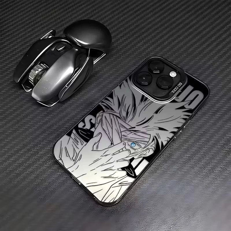 CAPINHA DE IPHONE JUJUTSU KAISEN GOJO DIAMOND EYES