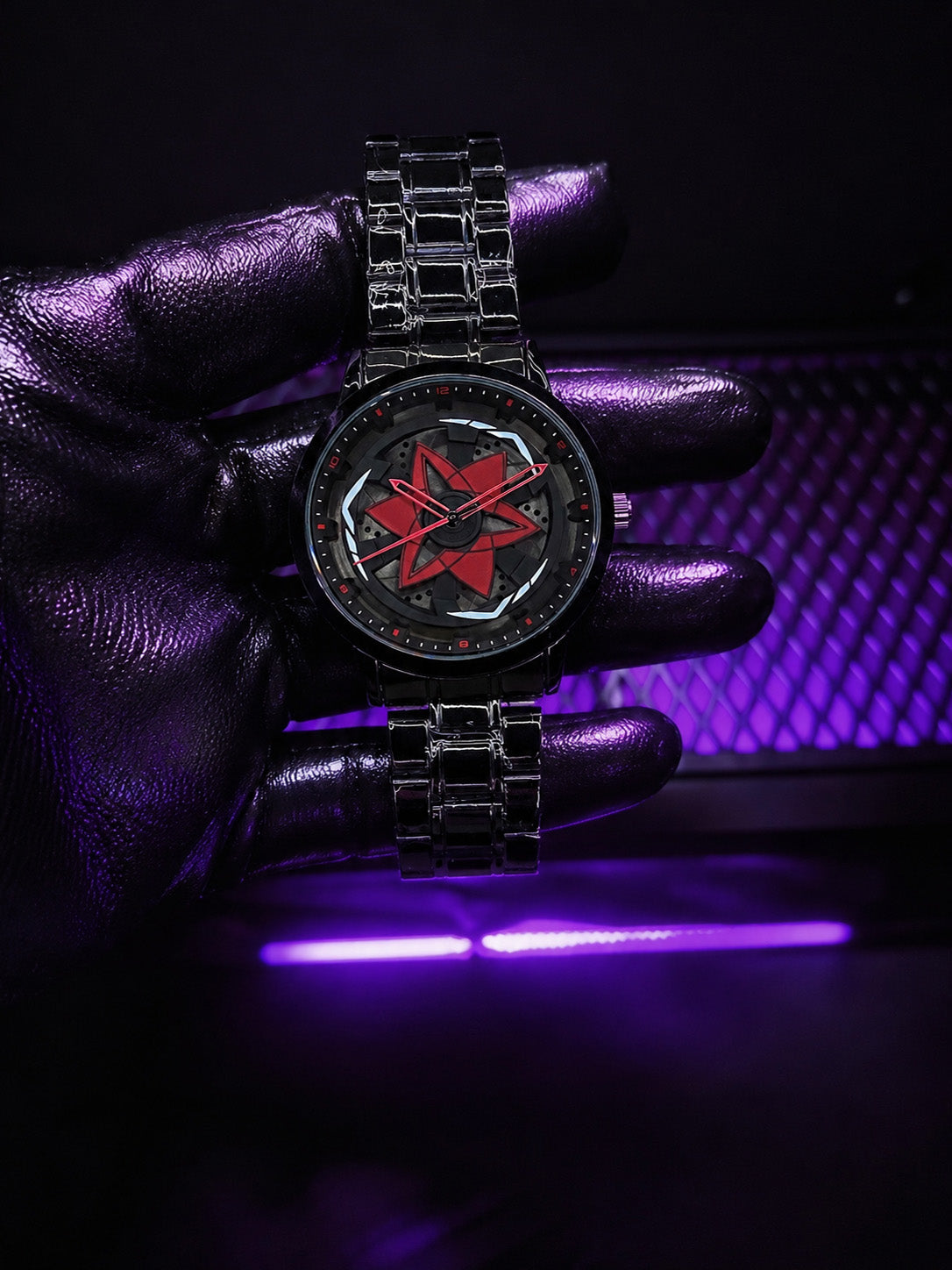 RELÓGIO SHARINGAN GIRATÓRIO – VERSÃO EXCLUSIVA