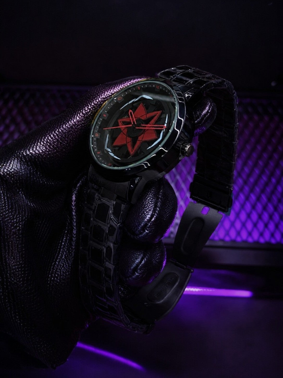RELÓGIO SHARINGAN GIRATÓRIO – VERSÃO EXCLUSIVA
