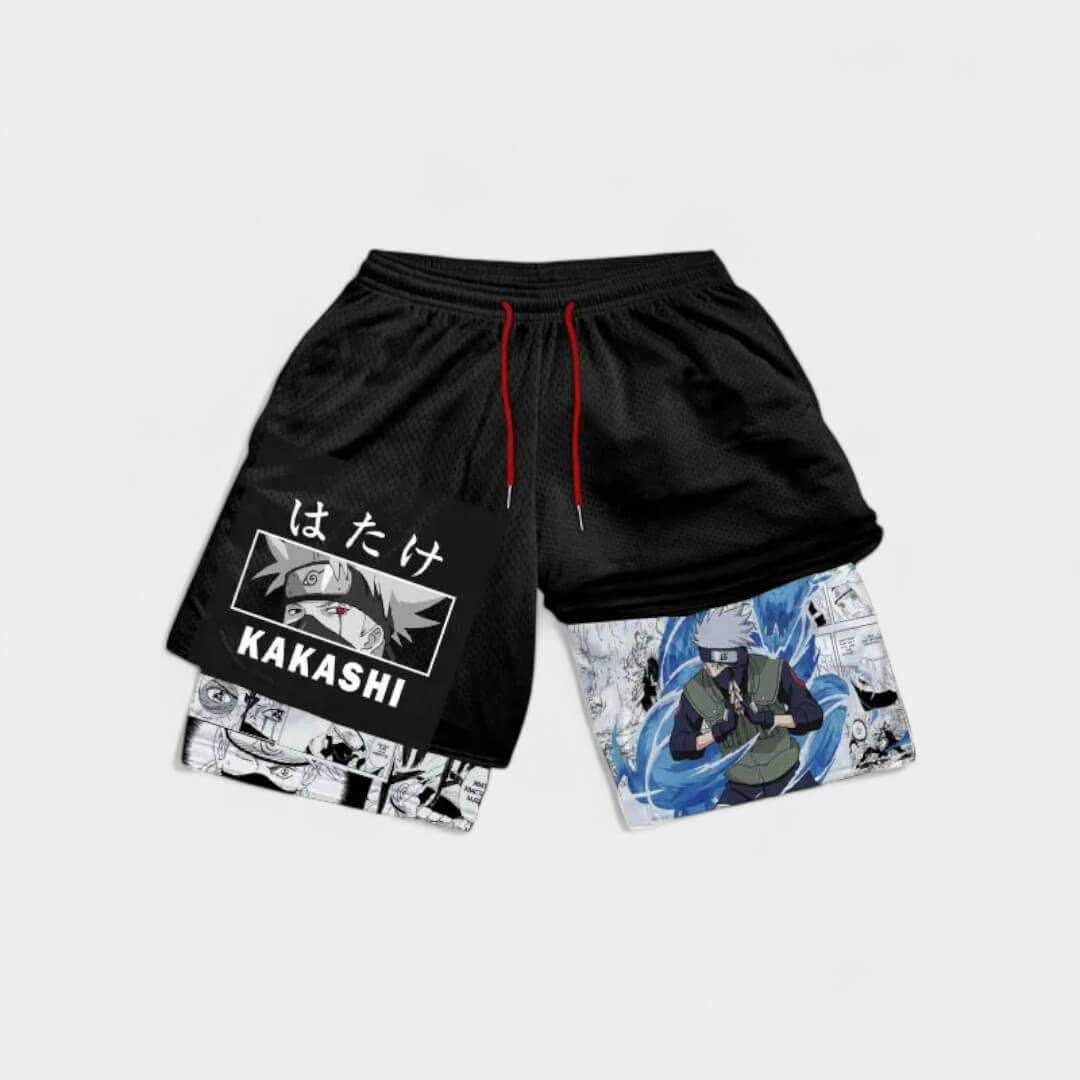SHORT ANIME FIT™ UNISSEX NARUTO KAKASHI