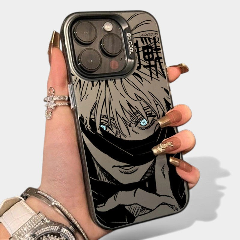 CAPINHA DE IPHONE JUJUTSU KAISEN GOJO OLHOS DA REVOLTA