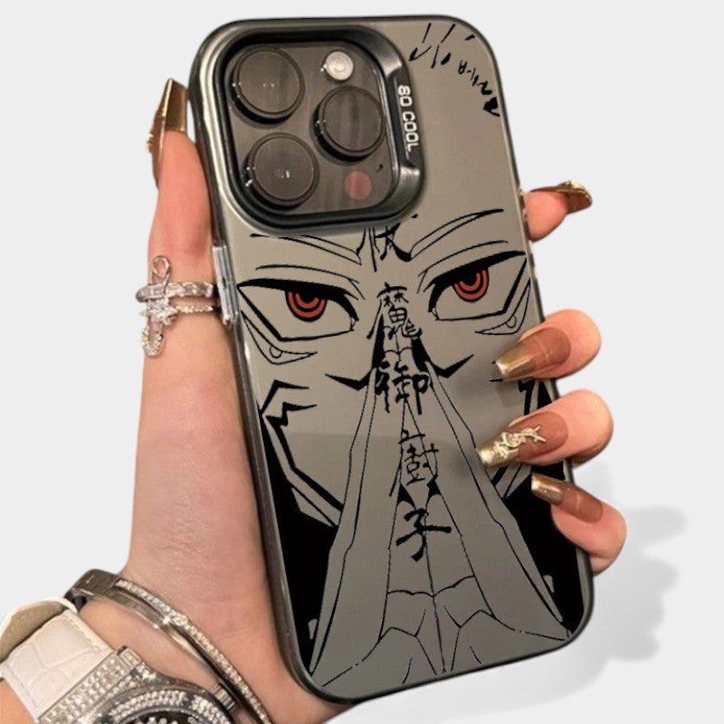 CAPINHA DE IPHONE JUJUTSU KAISEN SUKUNA RED EYES