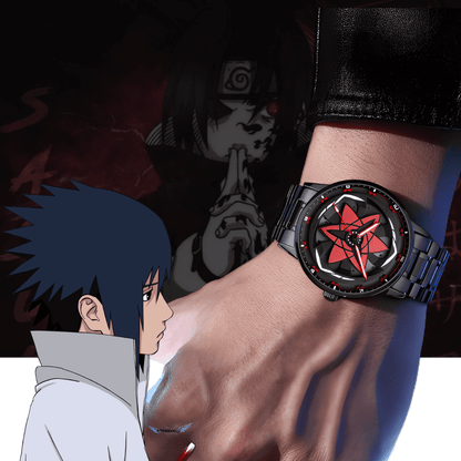 Relógio Sharigan Giratório - Ei anime br